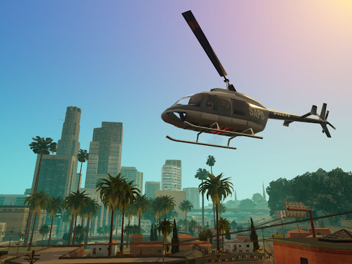 A thrilling journey in the world of GTA San Andreas, capturing nostalgia and excitement.