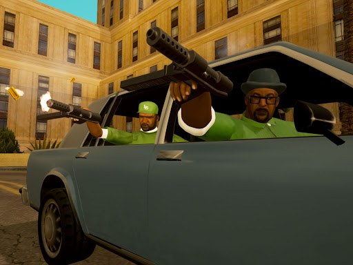 A thrilling journey in the world of GTA San Andreas, capturing nostalgia and excitement.