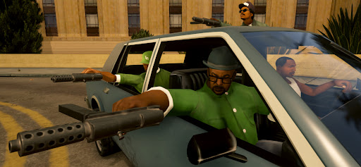 A thrilling journey in the world of GTA San Andreas, capturing nostalgia and excitement.