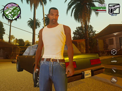 A thrilling journey in the world of GTA San Andreas, capturing nostalgia and excitement.