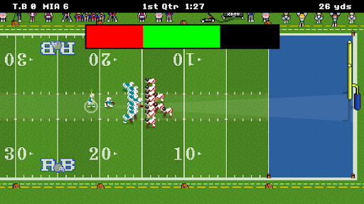 The Retro Bowl mobile game captures the nostalgic spirit of classic football games, blending pixelated graphics with modern gameplay mechanics for an engaging experience.