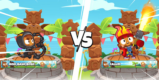 A vibrant, strategic battlefield in the world of Bloons TD Battles 2, full of action and competitive spirit.