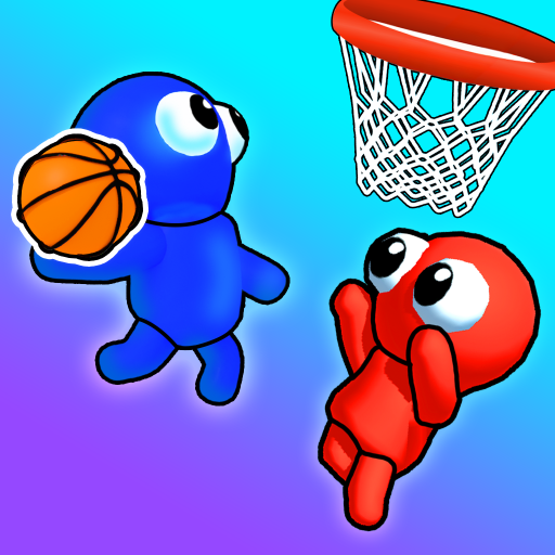 Exciting moment in the Basket Battle Game, highlighting the thrill and competitiveness of mobile gaming.