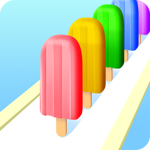 A vibrant stack of colorful popsicles symbolizes the fun and excitement of the Popsicle Stack Game.