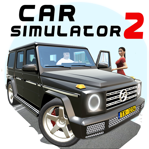 A thrilling experience of driving a sleek sports car on an open road, capturing the excitement and freedom of the Car Simulator game.