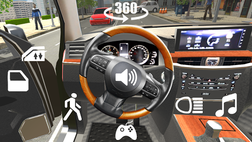 A thrilling experience of driving a sleek sports car on an open road, capturing the excitement and freedom of the Car Simulator game.