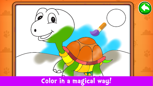 A joyful child exploring a colorful and engaging digital piano app, feeling the magic of music.