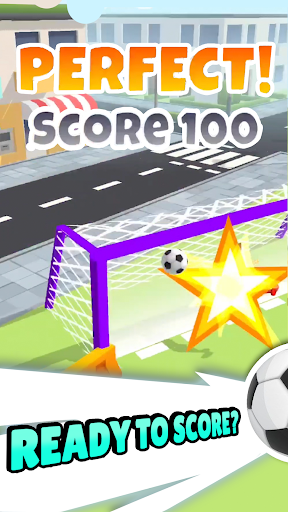 A thrilling and immersive experience of mastering free kicks in a dynamic football game, capturing the essence of competition and fun.