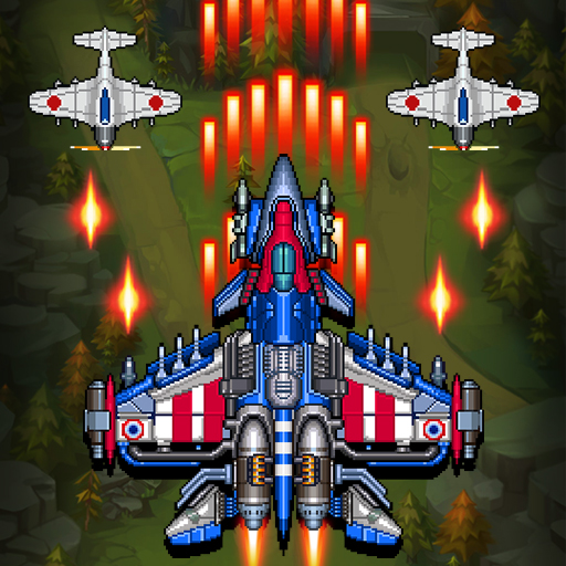 An exhilarating aerial combat scene with fighter jets soaring through vibrant skies, representing the thrilling essence of the Air Force Game App.