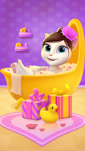 A joyful virtual pet experience with My Talking Angela, where fun and creativity come alive.