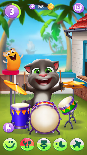 A joyful virtual pet experience with My Talking Tom 2, filled with fun, laughter, and companionship.