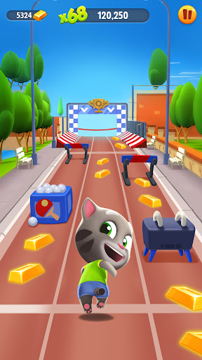 An exhilarating chase with Talking Tom and friends, full of speed, adventure, and endless fun.