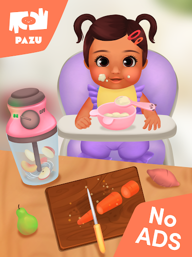 A vibrant and playful scene of a virtual baby fashion makeover with colorful outfits and accessories, evoking creativity and fun.