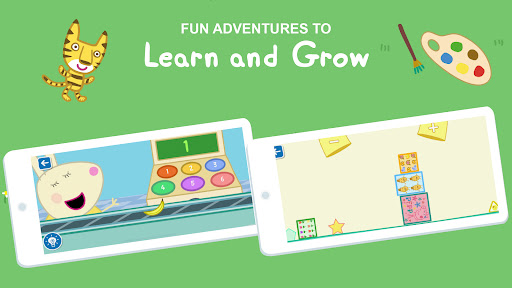 A vibrant world of learning and fun awaits with Peppa Pig, bringing smiles and education to children everywhere.