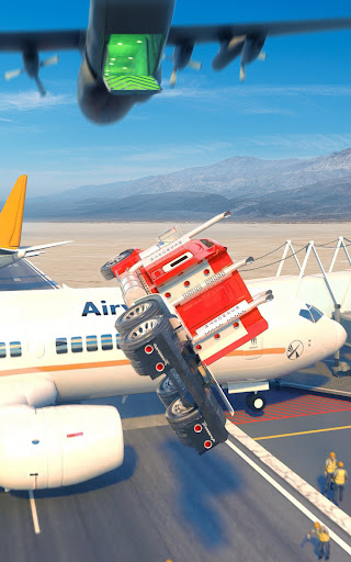 A thrilling airplane soaring through vibrant skies, capturing the excitement and adventure of the Plane Chase App.