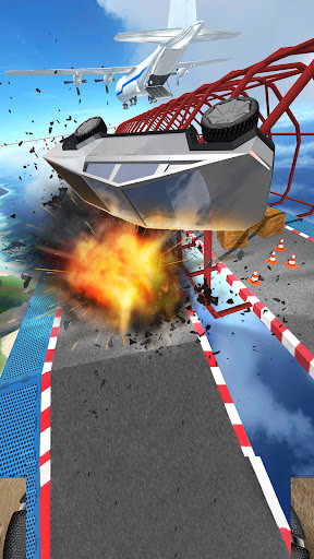 A thrilling airplane soaring through vibrant skies, capturing the excitement and adventure of the Plane Chase App.