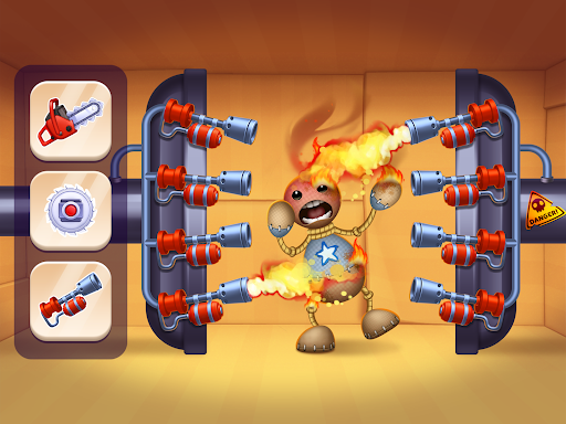 A fun and engaging mobile game that acts as a stress relief tool, featuring vibrant graphics and interactive elements.