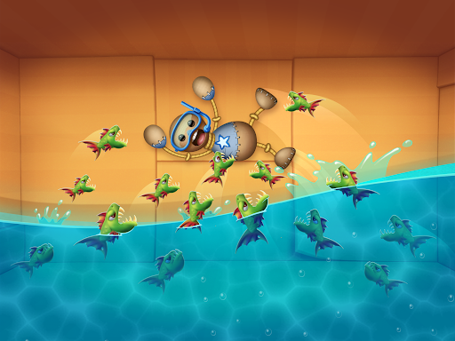 A fun and engaging mobile game that acts as a stress relief tool, featuring vibrant graphics and interactive elements.