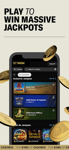 An exciting and dynamic visual representation of the gaming experience offered by the MGM Casino App, capturing the thrill and enjoyment of online casino games.