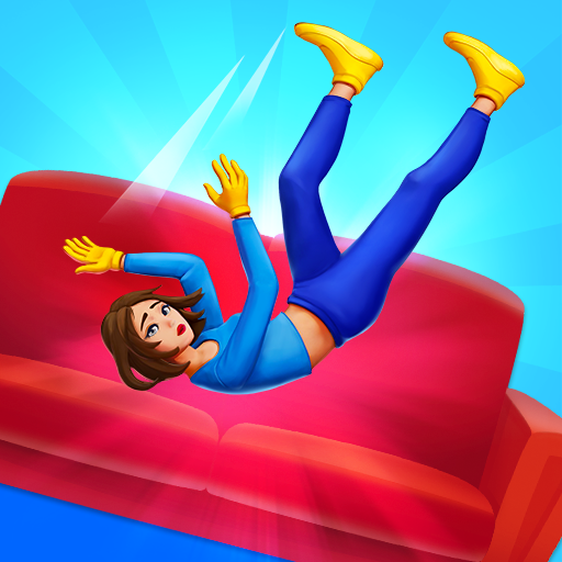 A joyful player immersed in solving a vibrant and challenging home puzzle game, experiencing a sense of achievement and fun.