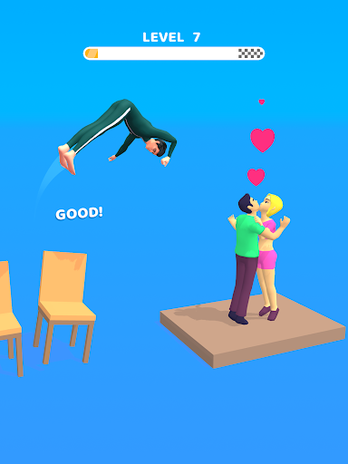 A joyful player immersed in solving a vibrant and challenging home puzzle game, experiencing a sense of achievement and fun.