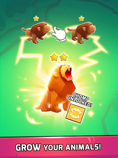 A fierce battle scene in the Animal Warfare game, where diverse animals engage in strategic combat, evoking a sense of adventure and excitement.