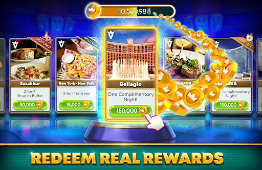 Exciting casino games and real-world rewards await in myVEGAS Slots, bringing the Las Vegas experience to your mobile device.