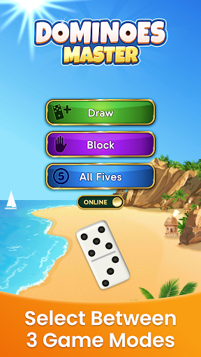 A thrilling and engaging experience of playing dominoes on a mobile platform, capturing the essence of classic gameplay with a modern twist.