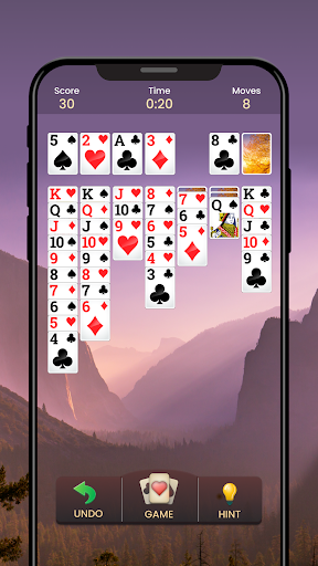 A captivating journey into the world of Solitaire, where classic card game entertainment meets modern smartphone convenience, promising endless fun and relaxation.