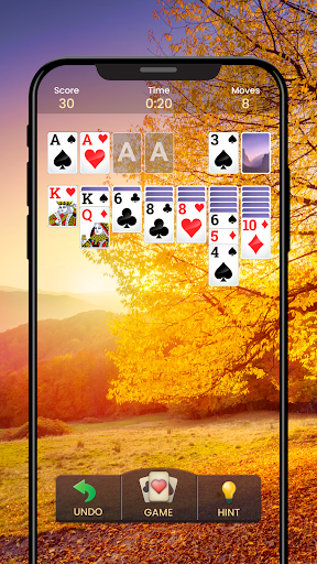 A captivating journey into the world of Solitaire, where classic card game entertainment meets modern smartphone convenience, promising endless fun and relaxation.