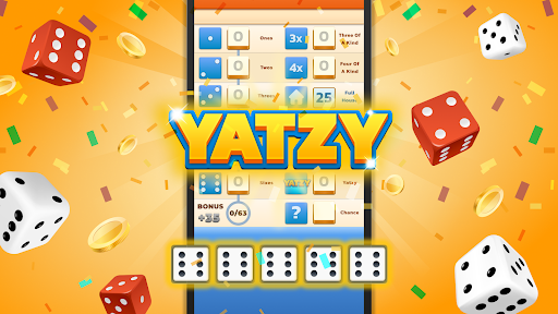 A group of friends joyfully playing Yatzy, rolling dice with anticipation and excitement, capturing the essence of strategic fun and camaraderie.