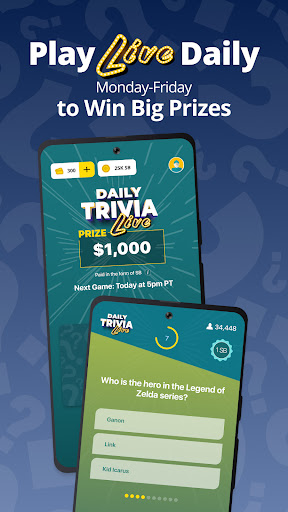 Excited person holding a smartphone, symbolizing fun and rewards with SwagIQ trivia games.