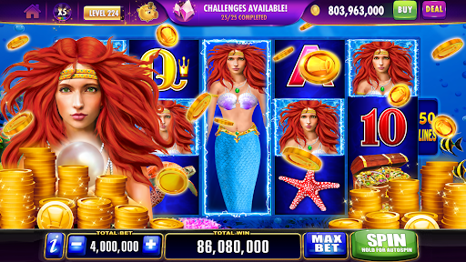 Experience the thrill and excitement of virtual slot machines with Cashman Casino, where every spin is a chance to win big!