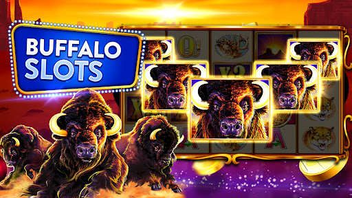 Exciting and immersive mobile casino experience, capturing the thrill and allure of Vegas slots with vibrant visuals.