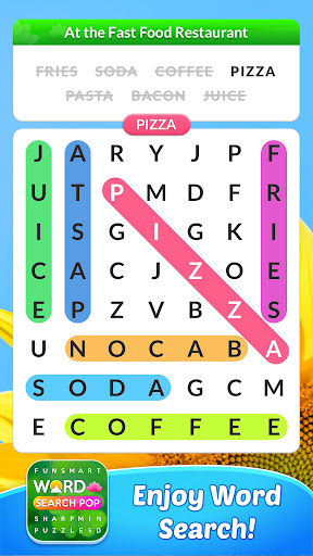 A vibrant and engaging image of a word search puzzle grid, symbolizing the fun and challenge of finding hidden words, evoking a sense of excitement and curiosity.