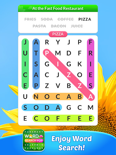 A vibrant and engaging image of a word search puzzle grid, symbolizing the fun and challenge of finding hidden words, evoking a sense of excitement and curiosity.