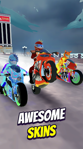 Feel the speed and adrenaline rush of motorbike racing with Moto Rush, an exciting and immersive Android game experience.