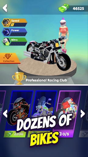 Feel the speed and adrenaline rush of motorbike racing with Moto Rush, an exciting and immersive Android game experience.