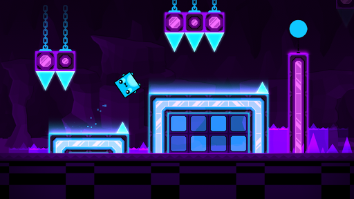 A thrilling adventure in the rhythm-based world of Geometry Dash, where vibrant graphics and challenging levels call for precise timing and quick reflexes.