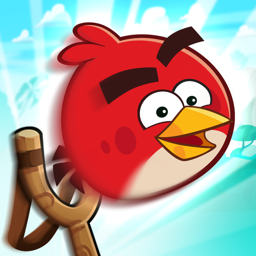 A colorful and thrilling journey of Angry Birds Friends depicting competition, fun, and social interaction.