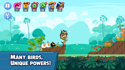 A colorful and thrilling journey of Angry Birds Friends depicting competition, fun, and social interaction.