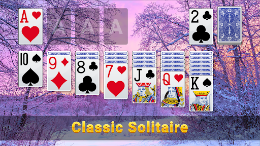 A classic card game experience on mobile, evoking nostalgia and relaxation.