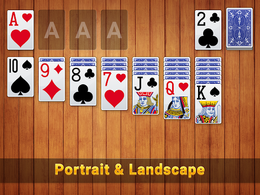 A classic card game experience on mobile, evoking nostalgia and relaxation.