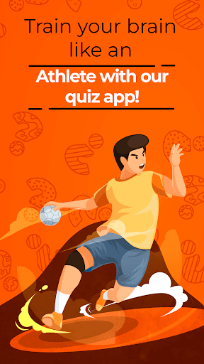 A sports enthusiast passionately engaging with a trivia quiz app on their smartphone, eager to test their knowledge and compete with friends. The image conveys excitement and competitive spirit.