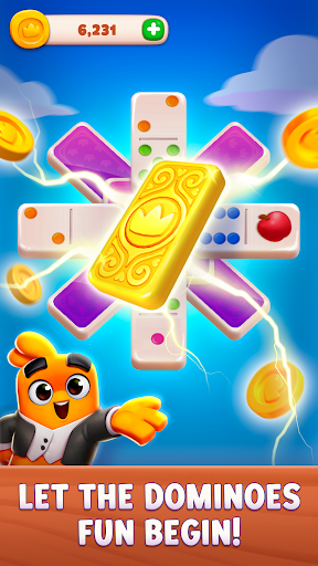 A vibrant and engaging mobile game experience with dominoes, full of fun and strategic challenges.