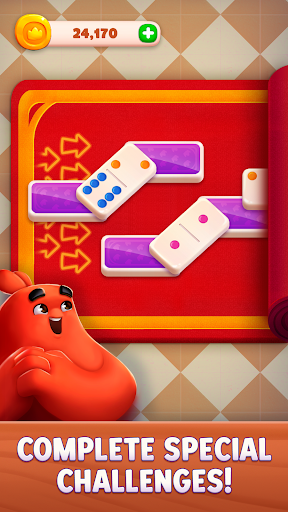 A vibrant and engaging mobile game experience with dominoes, full of fun and strategic challenges.