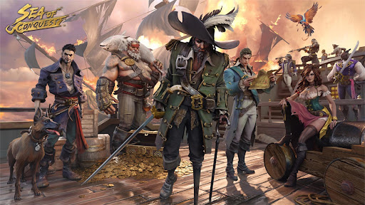 Embark on an epic naval adventure, feel the thrill of strategic battles, and conquer the seas in Sea of Conquest.