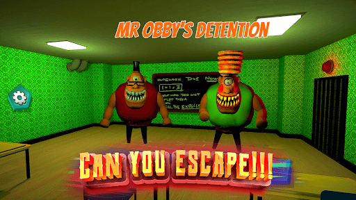 An exciting adventure in a whimsical detention room, filled with colorful obstacles and quirky challenges, evoking a sense of fun and curiosity.