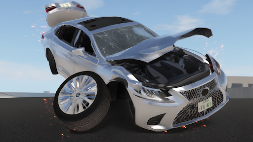 Thrilling car crash simulation game on Android, embracing chaos and destruction with realistic physics and stunning visuals.