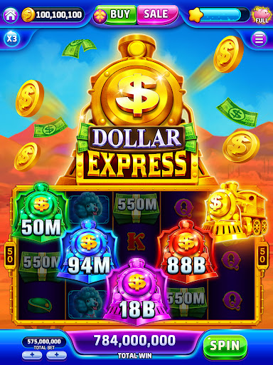 The excitement and vibrant atmosphere of a Vegas casino, captured in the thrilling gameplay of Jackpot Land.